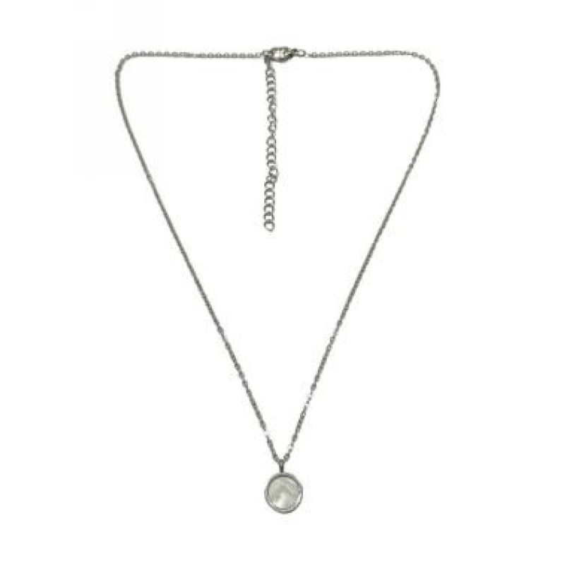 Kostibas 1013-965AL, Κολιέ, Ατσάλι, Ασημί