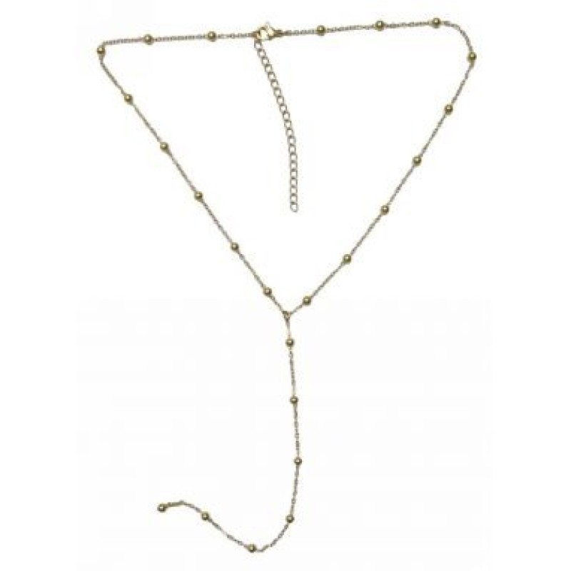 Kostibas 1013-702X2, Κολιέ, Ατσάλι, Χρυσό