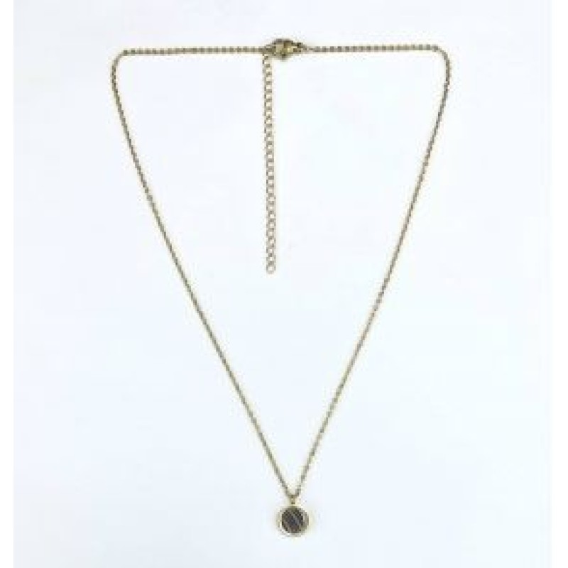 Kostibas 1013-965X6, Κολιέ, Ατσάλι, Μοτίφ, Χρυσό