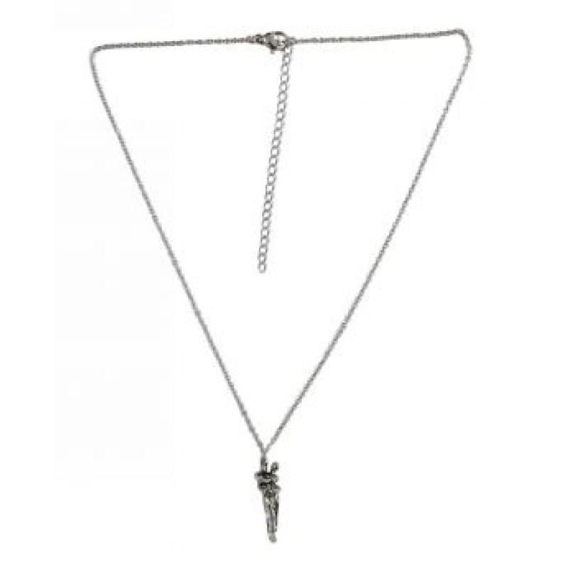 Kostibas 1013-741A, Κολιέ, Ατσάλι, Μοτίφ, Ασημί