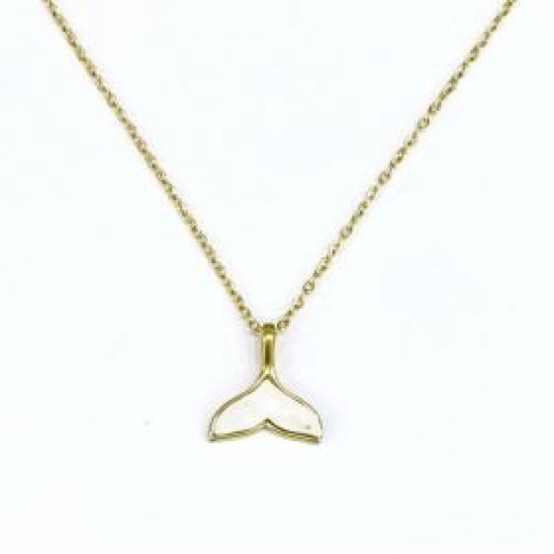 Kostibas 1013-841XL, Κολιέ, Ατσάλι, Μοτίφ, Χρυσό/Λευκό