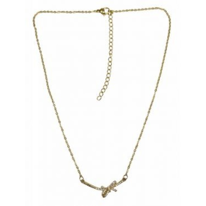 Kostibas 1013-843X4, Κολιέ, Ατσάλι, Μοτίφ, Χρυσό