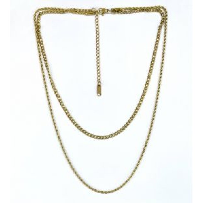 Kostibas 1013-882X1, Κολιέ, Ατσάλι, Χρυσό