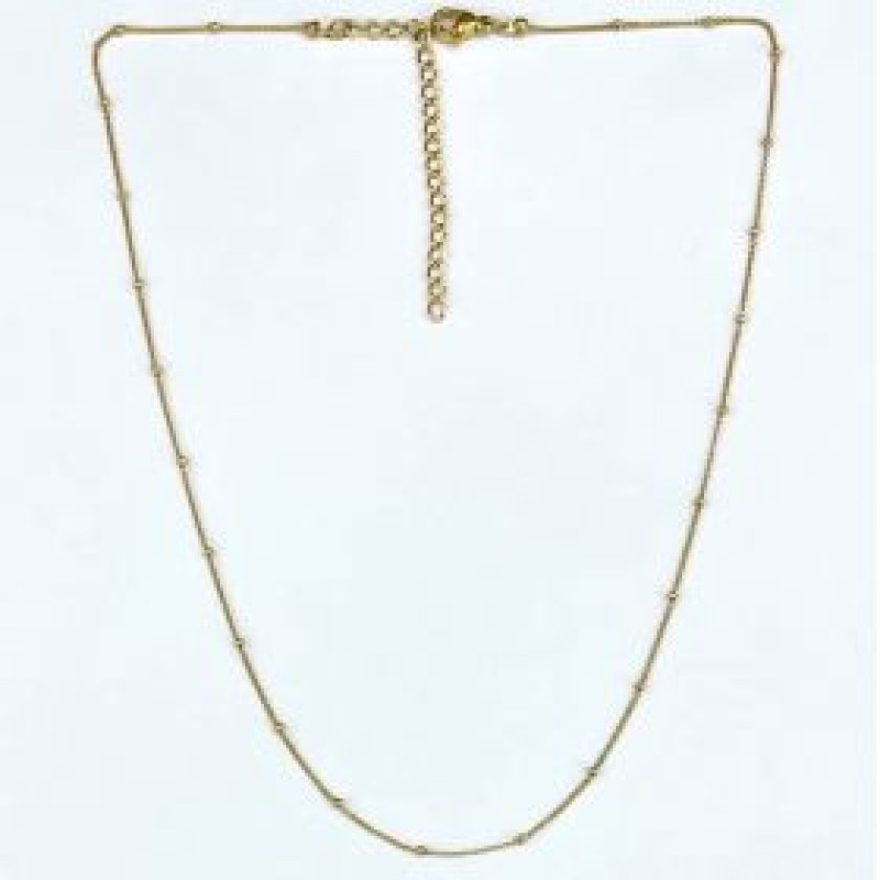 Kostibas 1013-723X, Κολιέ, Ατσάλι, Χρυσό