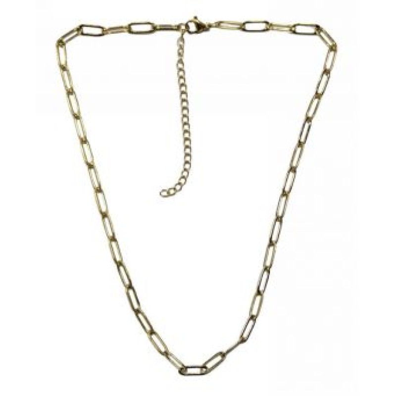 Kostibas 1013-885X5, Κολιέ, Ατσάλι, Χρυσό