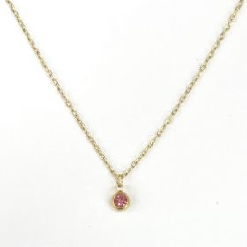 Kostibas 1013-690XF, Κολιέ, Ατσάλι, Μοτίφ, Χρυσό/Φούξια