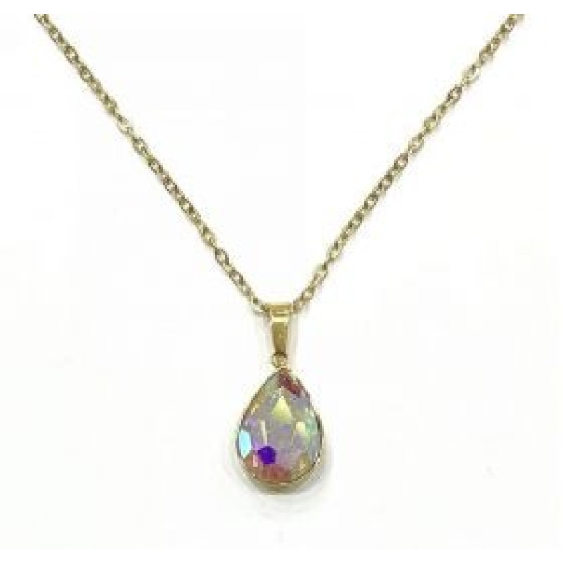 Kostibas 1013-692X1, Κολιέ, Ατσάλι, Μοτίφ, Χρυσό/Ιριδίζον