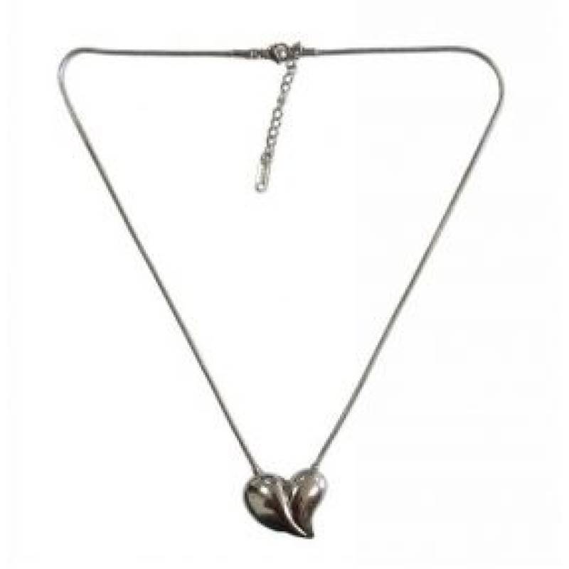 Kostibas 1013-626A, Κολιέ, Ατσάλι, Μοτίφ, Ασημί