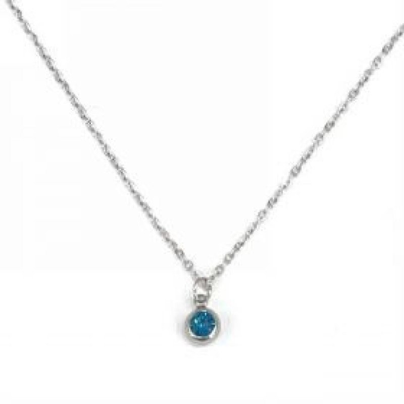 Kostibas 1013-690AT, Κολιέ, Ατσάλι, Μοτίφ, Ασημί/Τιρκουάζ