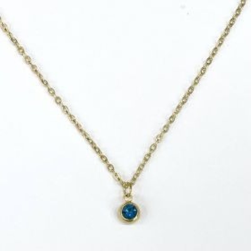 Kostibas 1013-690XT, Κολιέ, Ατσάλι, Μοτίφ, Χρυσό/Τιρκουάζ