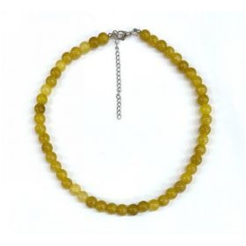 Kostibas 1014-919W, Κολιέ, Ατσάλι, Κίτρινο