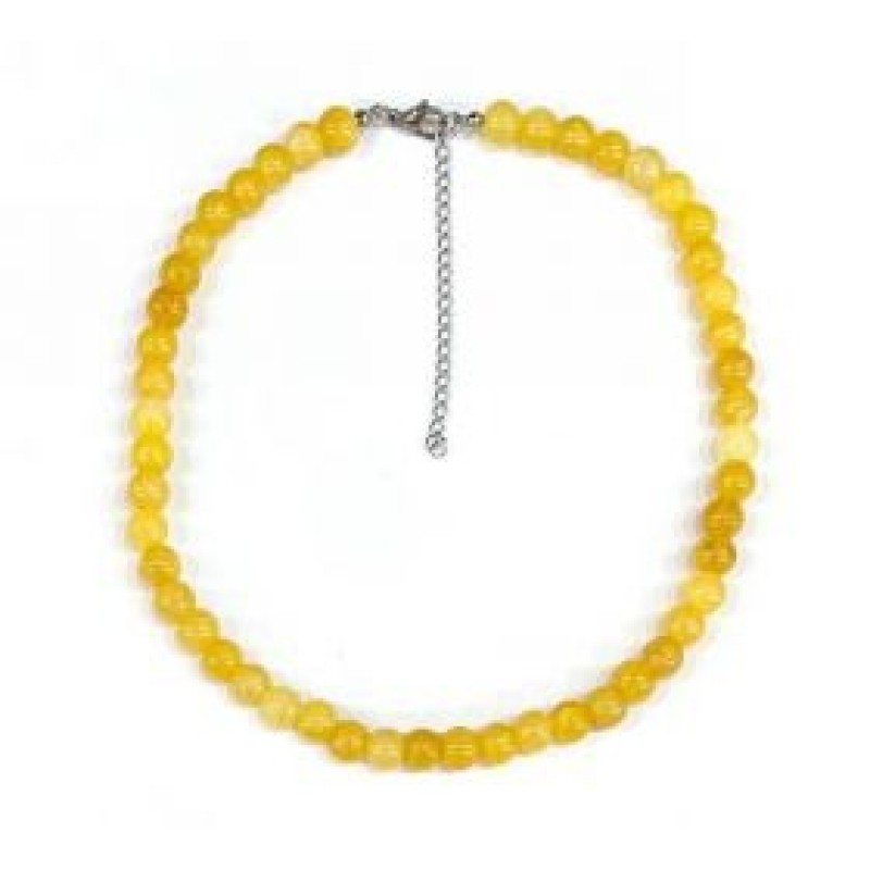 Kostibas 1014-919Y, Κολιέ, Ατσάλι, Κίτρινο