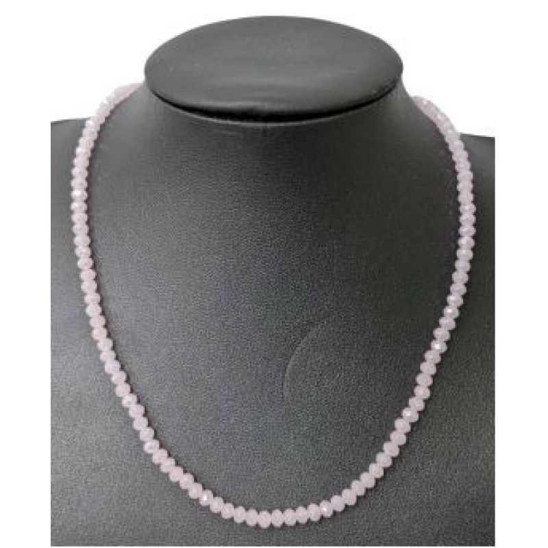 Kostibas 1023-001R, Κολιέ, Κρύσταλλο, Ροζ