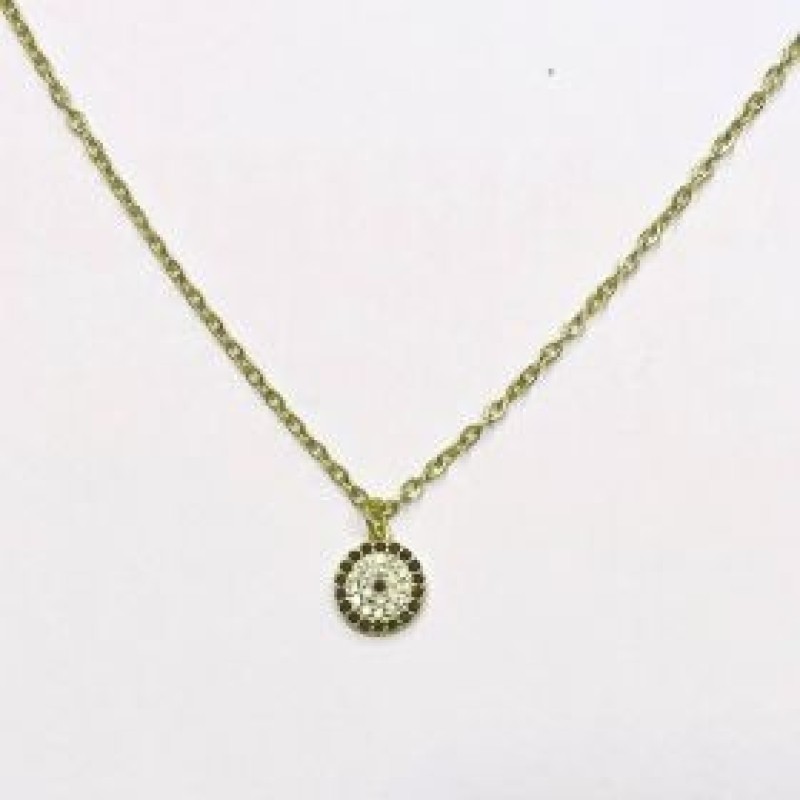 Kostibas 1013-637XM, Κολιέ, Μοτίφ, Ατσάλι, Χρυσό/Μπλε