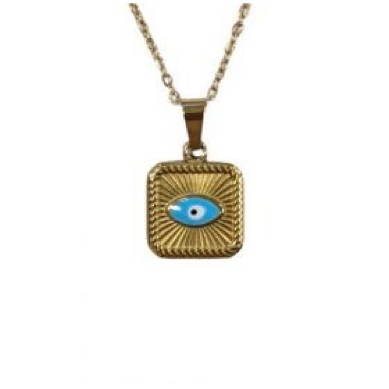 Kostibas 1013-652XT, Κολιέ, Μοτίφ, Ατσάλι, Χρυσό