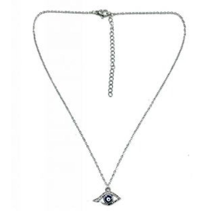 Kostibas 1013-021A, Κολιέ, Μοτίφ, Ατσάλι, Ασημί