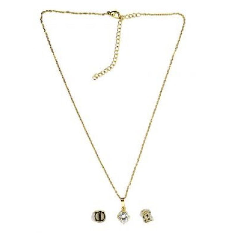 Kostibas 1013-964X, Κολιέ, Μοτίφ, Ατσάλι, Χρυσό