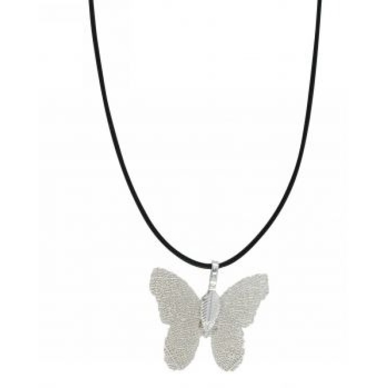 Kostibas 1012-833A, Κολιέ, Μοτίφ, Μέταλλο, Ασημί