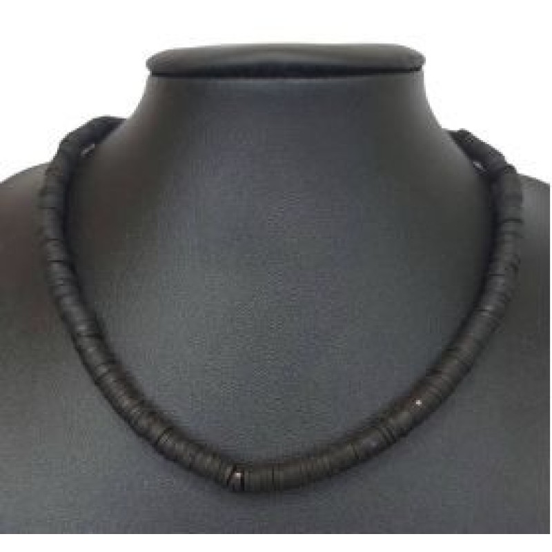 Kostibas 1042-023M, Κολιέ, Μοτίφ, Φίμο, Μαύρο