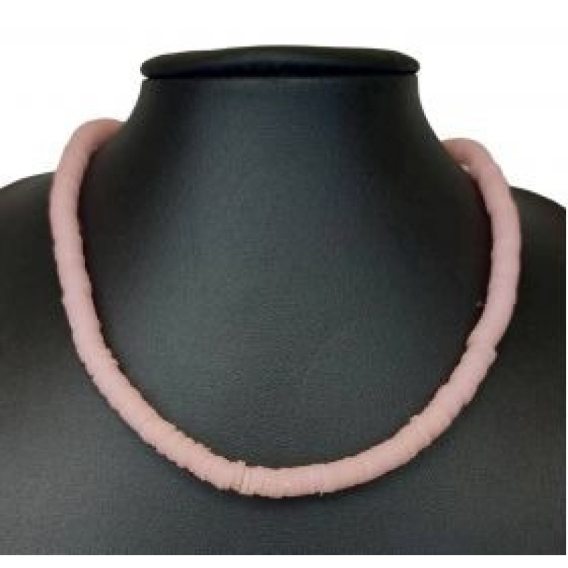 Kostibas 1042-023R, Κολιέ, Μοτίφ, Φίμο, Ροζ