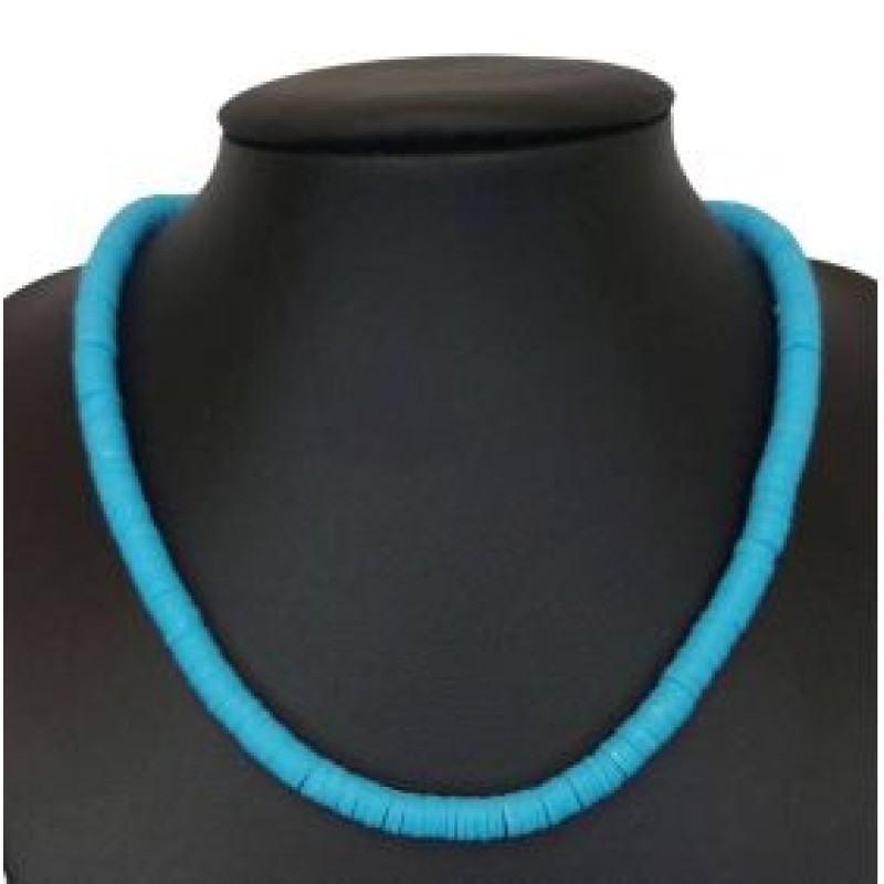 Kostibas 1042-023T, Κολιέ, Μοτίφ, Φίμο, Τιρκουάζ