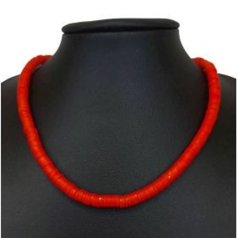 Kostibas 1042-023U, Κολιέ, Μοτίφ, Φίμο, Κόκκινο