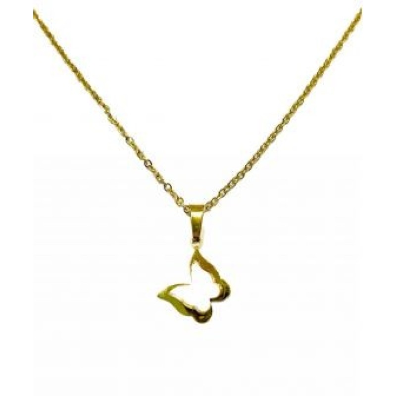 Kostibas 1013-957XL, Κολιέ, Μοτίφ, Ατσάλι, Χρυσό/Λευκό