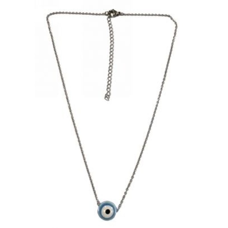 Kostibas 1013-737AT, Κολιέ, Μοτίφ, Ατσάλι, Ασημί/Τιρκουάζ