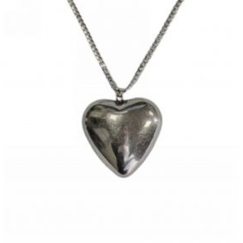 Kostibas 1013-664A, Κολιέ, Μοτίφ, Ατσάλι, Ασημί