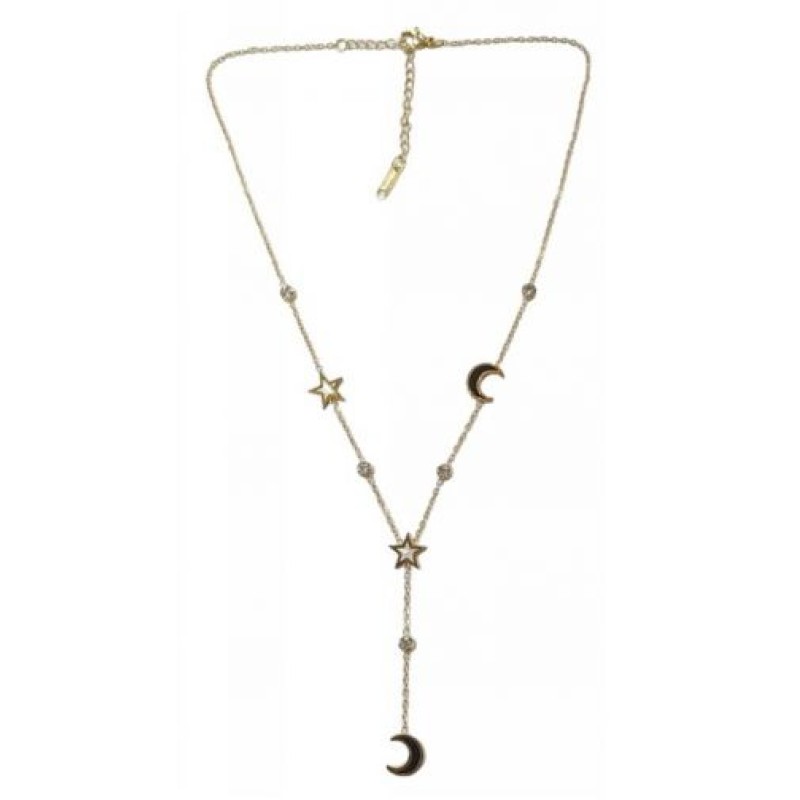 Kostibas 1013-506X, Κολιέ, Μοτίφ, Ατσάλι, Χρυσό