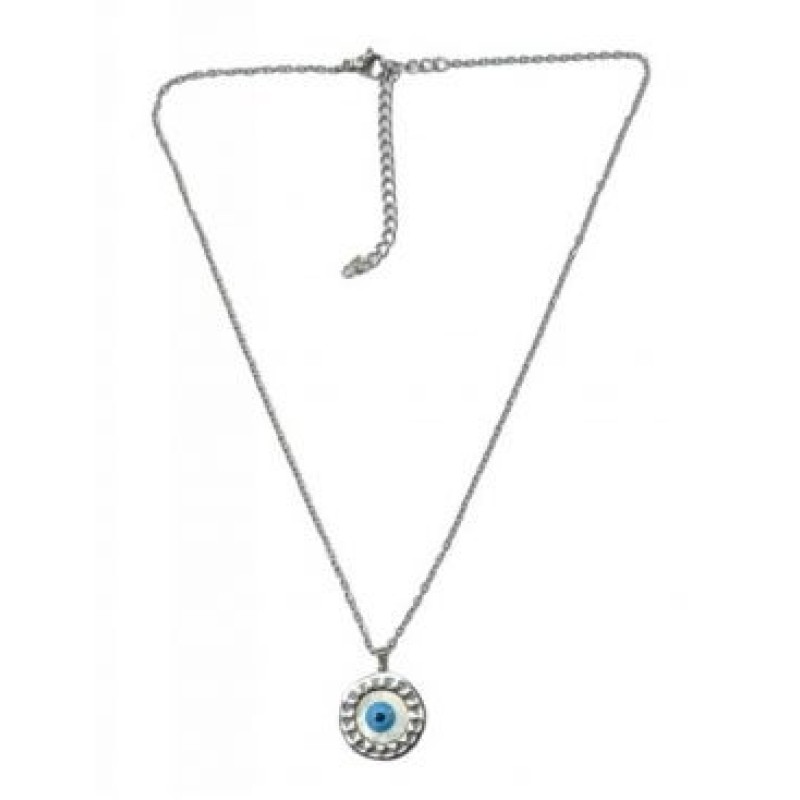 Kostibas 1013-510A3, Κολιέ, Μοτίφ, Ατσάλι, Ασημί