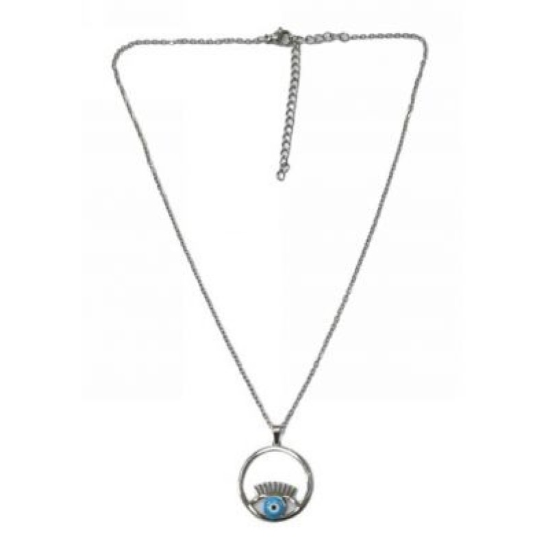 Kostibas 1013-510A4, Κολιέ, Μοτίφ, Ατσάλι, Ασημί