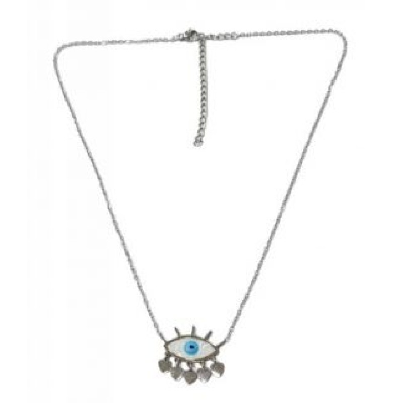 Kostibas 1013-510A1, Κολιέ, Μοτίφ, Ατσάλι, Ασημί