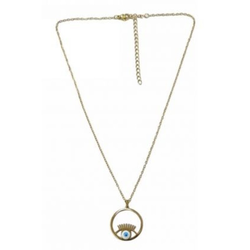 Kostibas 1013-510X4, Κολιέ, Μοτίφ, Ατσάλι, Χρυσό