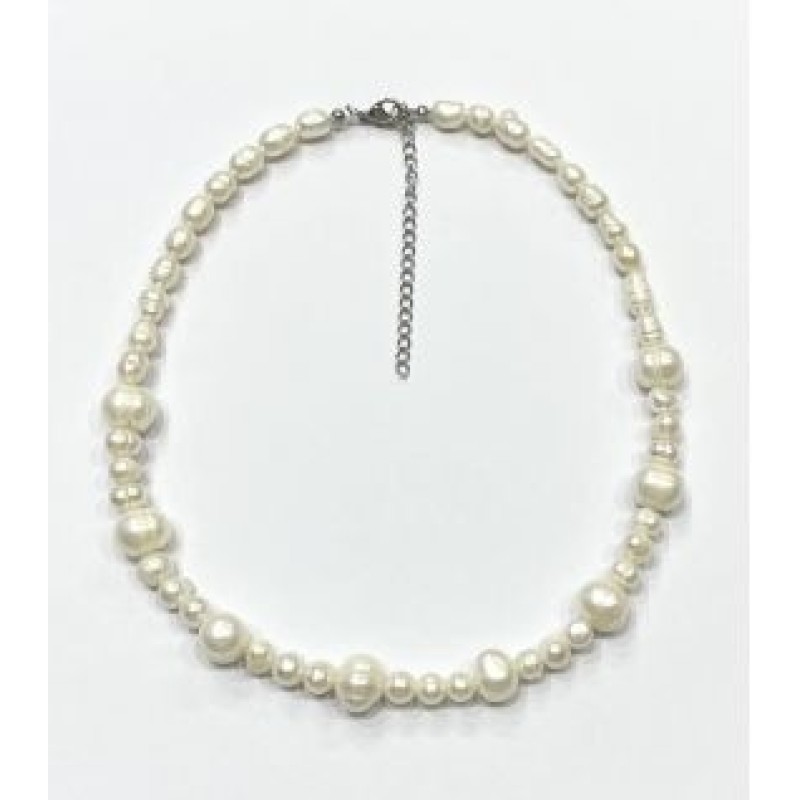 Kostibas 1013-927L, Κολιέ, Μοτίφ, Κοχύλι, Λευκό