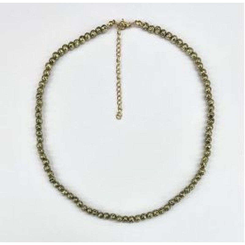 Kostibas 1014-691DZ, Κολιέ, Πέτρα, Λάβα, Μπρονζέ