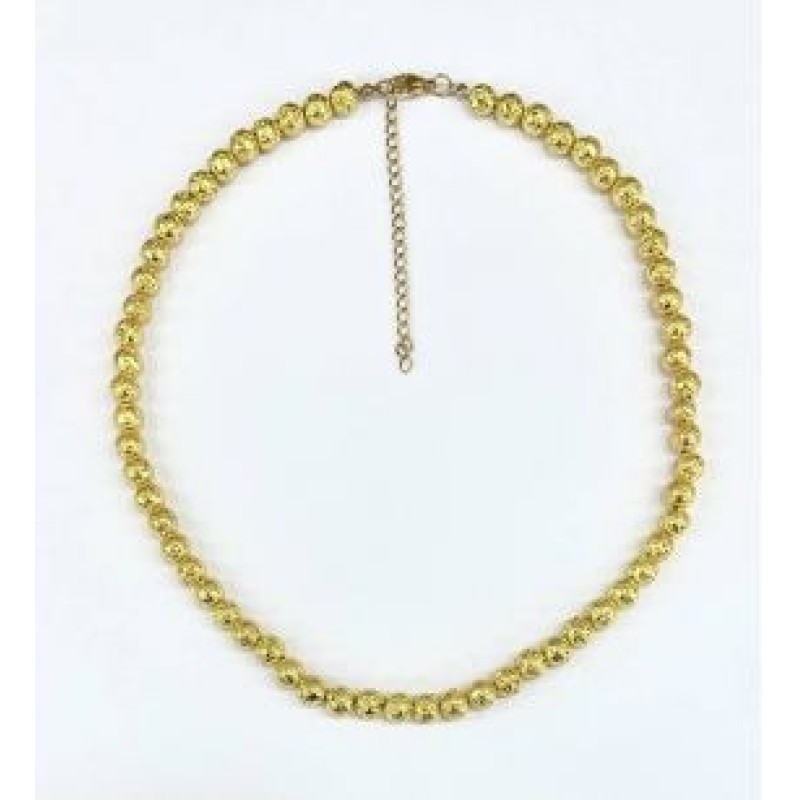 Kostibas 1014-691FX, Κολιέ, Πέτρα, Λάβα, Χρυσαφί