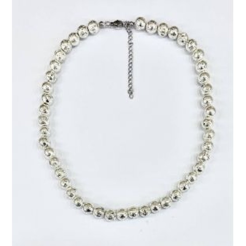 Kostibas 1014-691HA, Κολιέ, Πέτρα, Λάβα, Ασημί