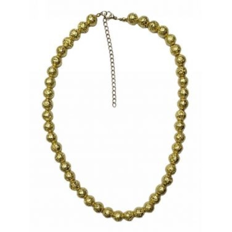 Kostibas 1014-691HX, Κολιέ, Πέτρα, Λάβα, Χρυσαφί