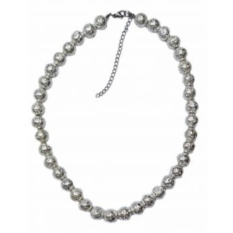 Kostibas 1014-691JA, Κολιέ, Πέτρα, Λάβα, Ασημί