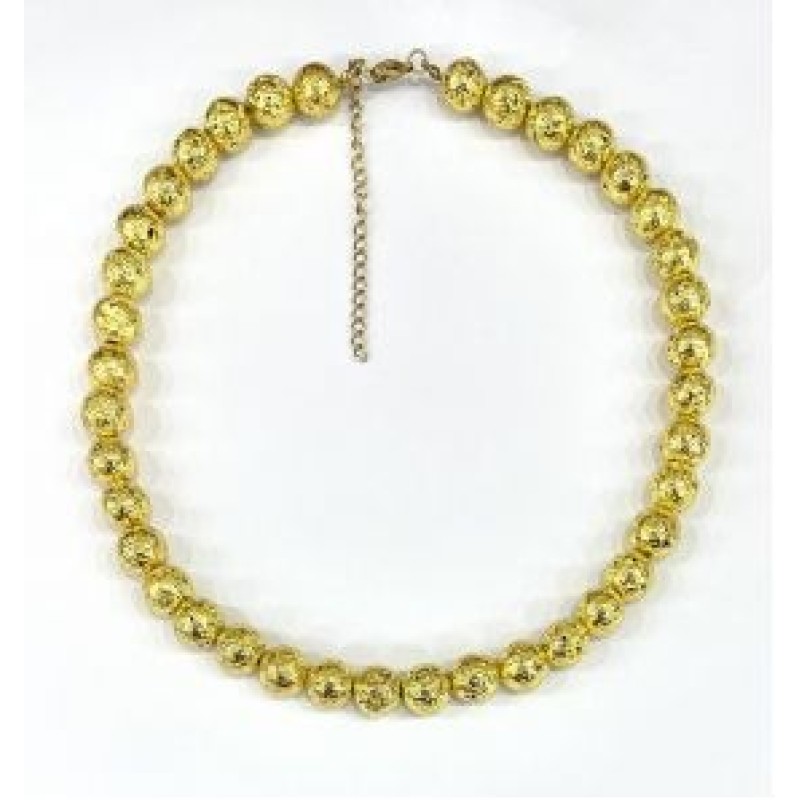 Kostibas 1014-691JX, Κολιέ, Πέτρα, Λάβα, Χρυσαφί