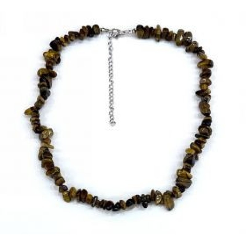 Kostibas 1014-926K1, Κολιέ, Πέτρα, Καφέ