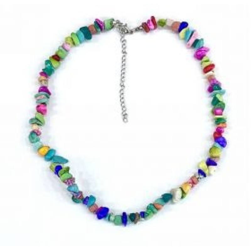 Kostibas 1014-926O3, Κολιέ, Πέτρα, Πολύχρωμο