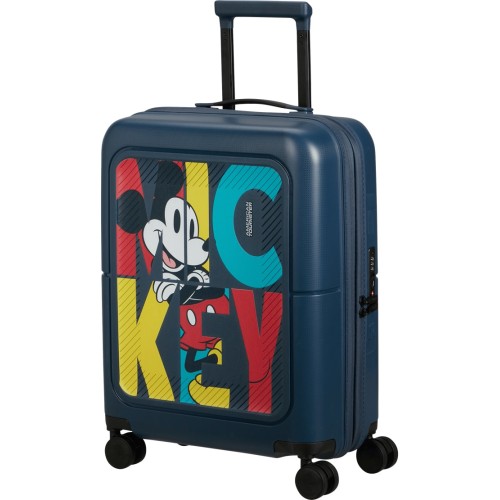 American Tourister 153856-A582 Dashpop Mickey Pop, Πολυπροπυλένιο, Μικρή/Καμπίνας, Μπλε