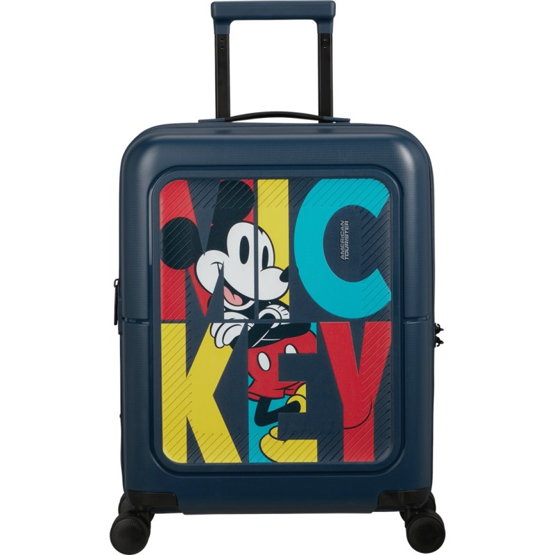 American Tourister 153856-A582 Dashpop Mickey Pop, Πολυπροπυλένιο, Μικρή/Καμπίνας, Μπλε