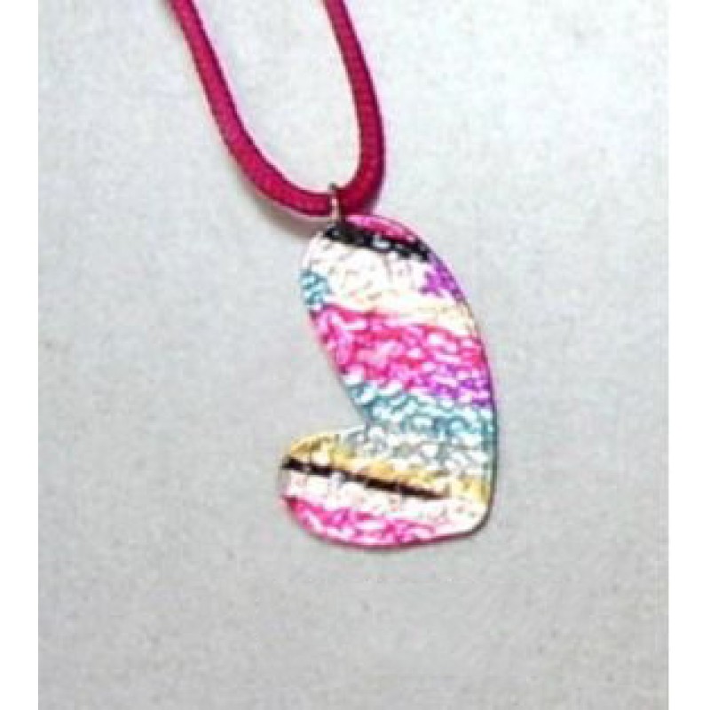 Kostibas 1010-707, Κολιέ, Μεταλλικό, Παιδικό, Φούξια