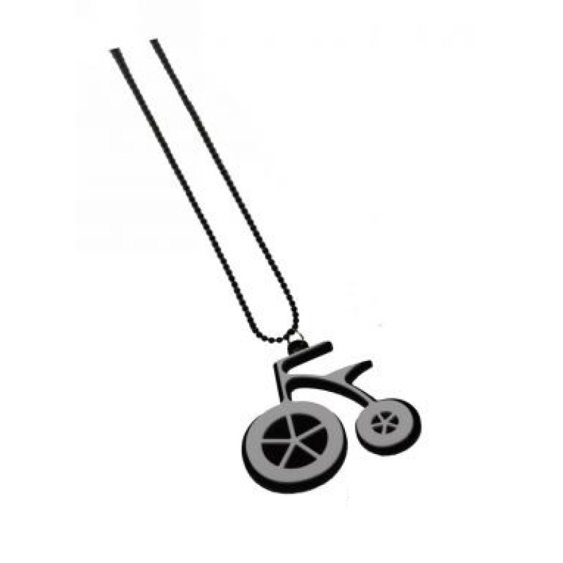 Kostibas 1043-403, Κολιέ, Καουτσούκ, Παιδικό, Ασπρόμαυρο