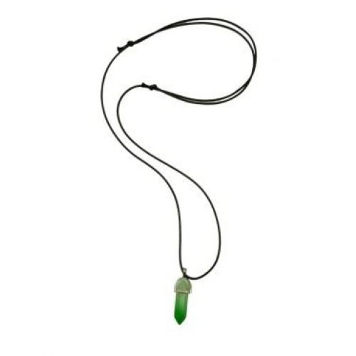 Kostibas 1150-003P1, Ανδρικό, Κολιέ, Με Μοτίφ, Πέτρα, Πράσινο