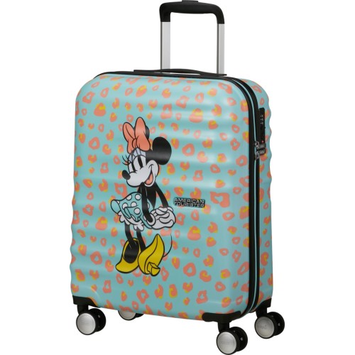 American Tourister 152579-A458 Minnie Pastel Dots, Σκληρή, Μικρή/Καμπίνας, ΑΤΑΝ, Σιέλ
