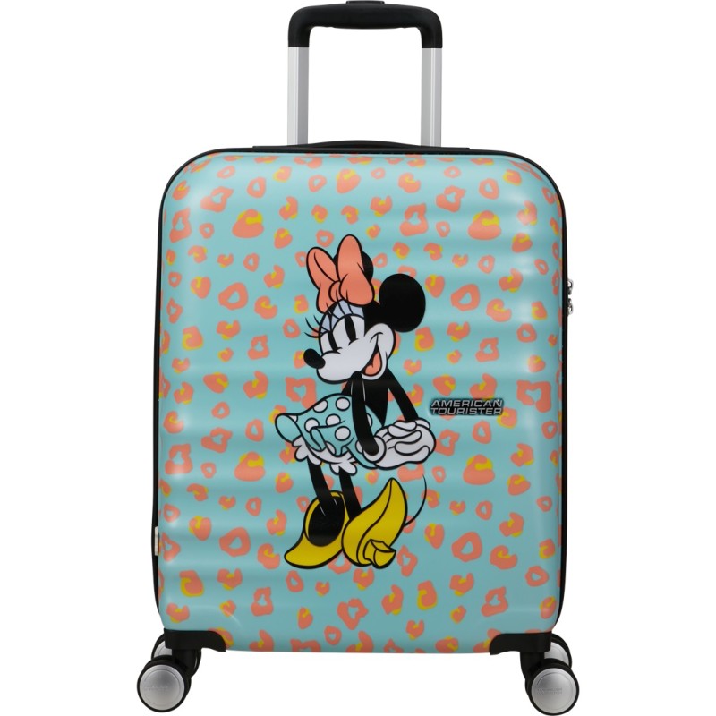 American Tourister 152579-A458 Minnie Pastel Dots, Σκληρή, Μικρή/Καμπίνας, ΑΤΑΝ, Σιέλ